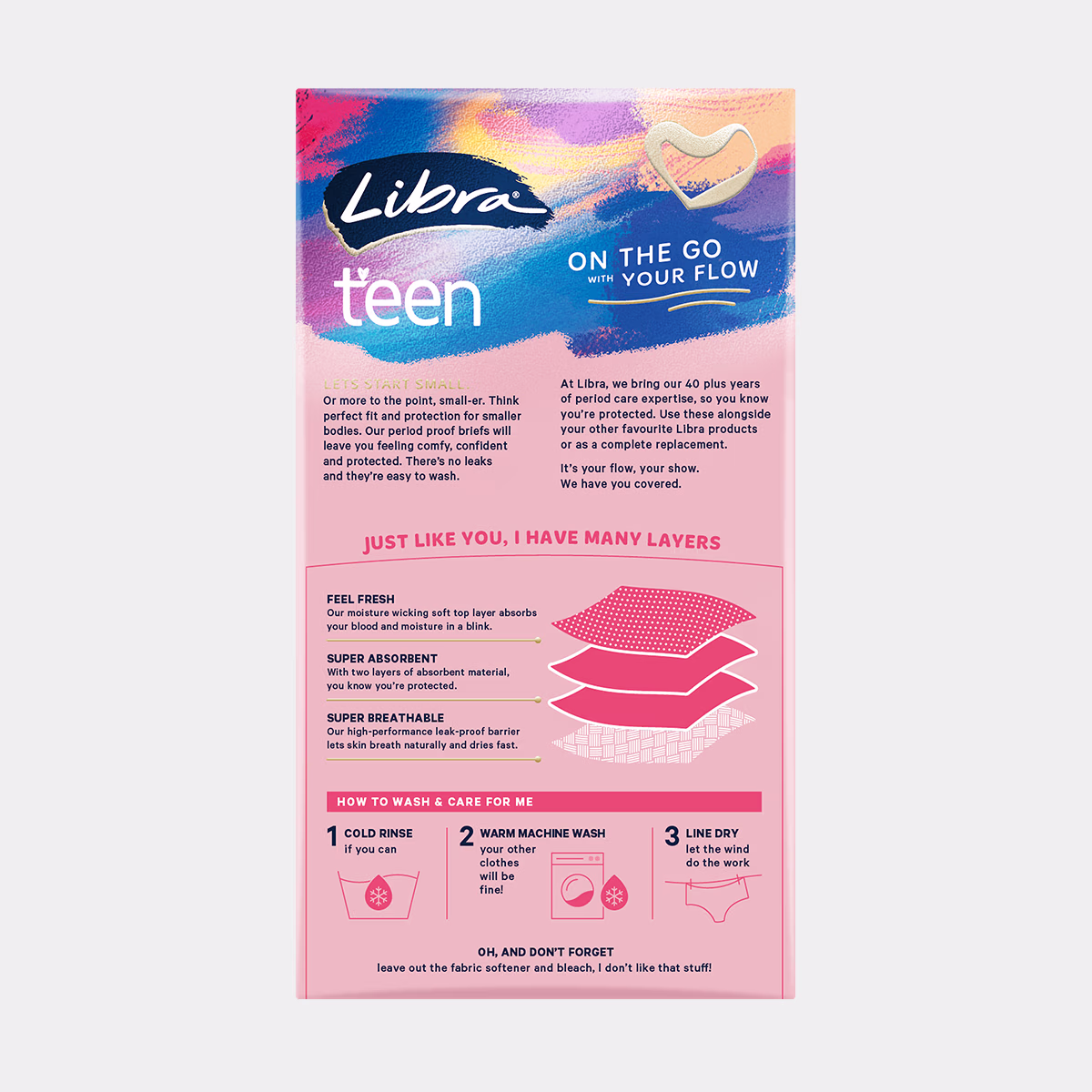 Teen Period Proof Hipster Underwear